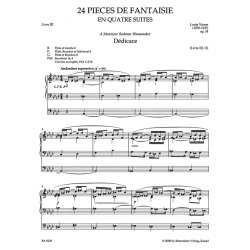 Pi&egrave;ces de Fantaisie en quatre suites - fourne, Louis