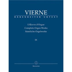 Complete Organ Works, Volume IX: Masses and Individual Liturgical Pieces - fourne, Louis