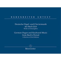 German Organ and Keyboard Music from Bach's Period - 