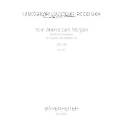 Vom Abend zum Morgen - Schlee, Thomas Daniel