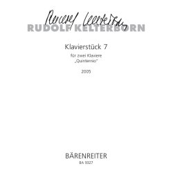 Klavierst&uuml;ck 7 - Kelterborn, Rudolf