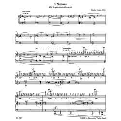 Douze Pr&eacute;ludes pour Piano. Cahier 1: Nos 1-6 - Trojahn, Manfred