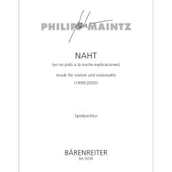 NAHT (yo no pido a la noche explicaciones) - Maintz, Philipp