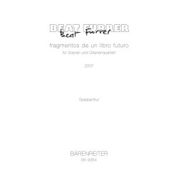 fragmentos de un libro futuro - Furrer, Beat