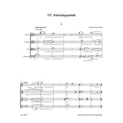 IV. String Quartet - Trojahn, Manfred