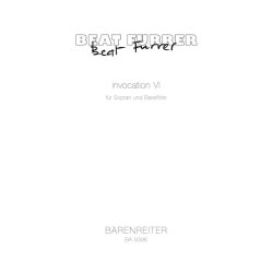 invocation VI - Furrer, Beat