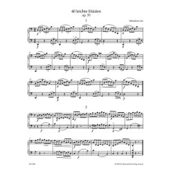 40 Easy Etudes - Lee, Sebastian
