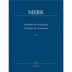 20 Etudes - Merk, Joseph