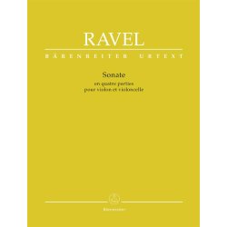 Sonata in four Parts - Ravel, Maurice