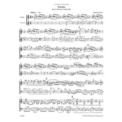 Sonata in four Parts - Ravel, Maurice