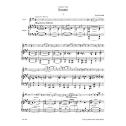 Sonata / Andantino quietoso op. 6 / M&eacute;lancolie - Franck, C&eacute;sar