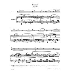 Sonata - Brahms, Johannes