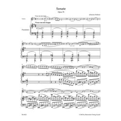 Sonata - Brahms, Johannes
