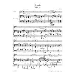 Sonata - Brahms, Johannes