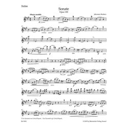 Sonata - Brahms, Johannes