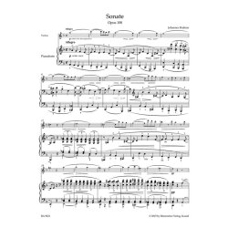 Sonata - Brahms, Johannes