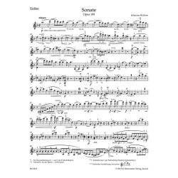 Sonata - Brahms, Johannes