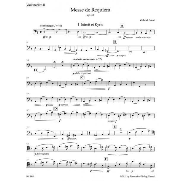 Requiem - Faur&eacute;, Gabriel