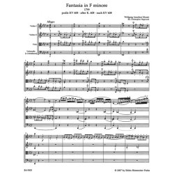 Fantasia - Mozart, Wolfgang Amadeus