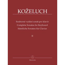 Complete Sonatas for Keyboard - Kozeluch, Leopold