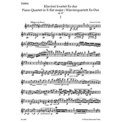 Piano Quartet - Dvor&aacute;k, Anton&iacute;n