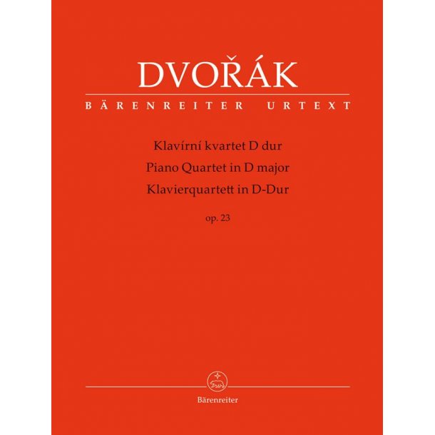 Piano Quartet - Dvor&aacute;k, Anton&iacute;n