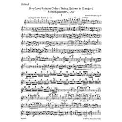 String Quintet - Dvor&aacute;k, Anton&iacute;n