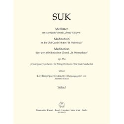 Meditation on the Old Czech Hymn "St Wenceslas" - Suk, Josef