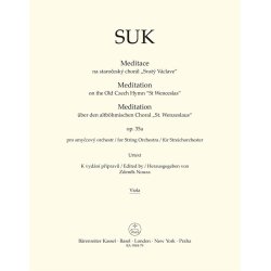 Meditation on the Old Czech Hymn "St Wenceslas" - Suk, Josef