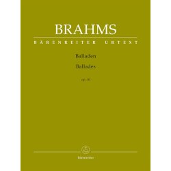 Ballades - Brahms, Johannes