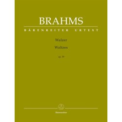 Waltzes - Brahms, Johannes