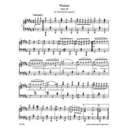 Waltzes - Brahms, Johannes