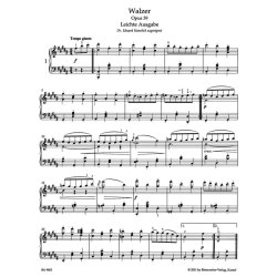 Waltzes - Brahms, Johannes