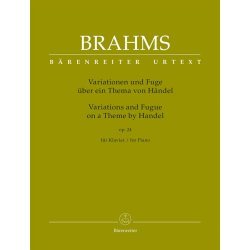 Variations and Fugue on a Theme by Handel - Brahms, Johannes