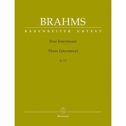 Three Intermezzi - Brahms, Johannes