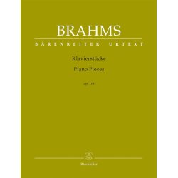 Piano Pieces - Brahms, Johannes
