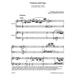 Fantasia in G minor and Fuga in G major, Sonata Movement (Grave and Presto) in B-flat major - Mozart, Wolfgang Amadeus