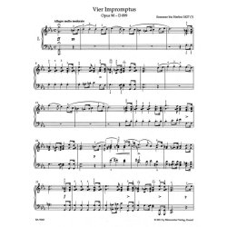 Impromptus op. 90 D 899, op. post. 142 D 935 - Schubert, Franz