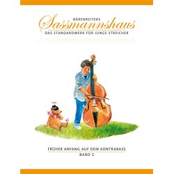 Fr&uuml;her Anfang auf dem Kontrabass - Close, J. Peter / Sassmannshaus, Holger