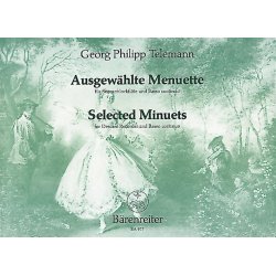 Selected Minuets - Telemann, Georg Philipp