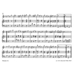 Selected Minuets - Telemann, Georg Philipp