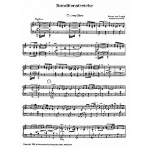 Banditenstreiche : Comic opera in three acts