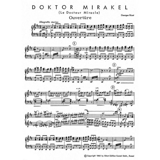 Doktor Mirakel : Opera buffa in one act