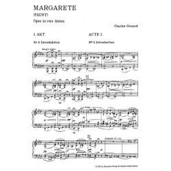 Margarete - Faust : Opera in four acts