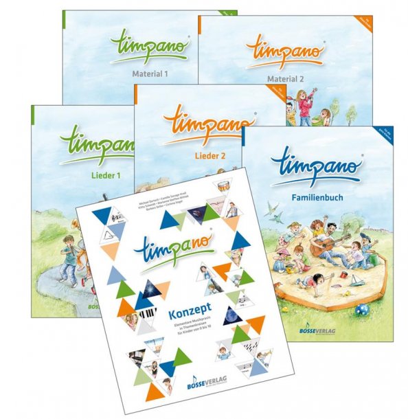 TIMPANO - Lehrer-Komplettpaket : Elementary music pedagogy in themes for children from to 1 years of age