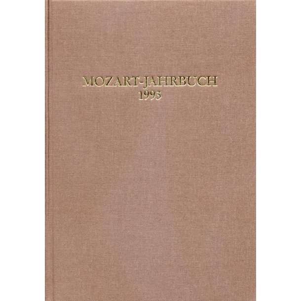 Mozart-Jahrbuch 1993