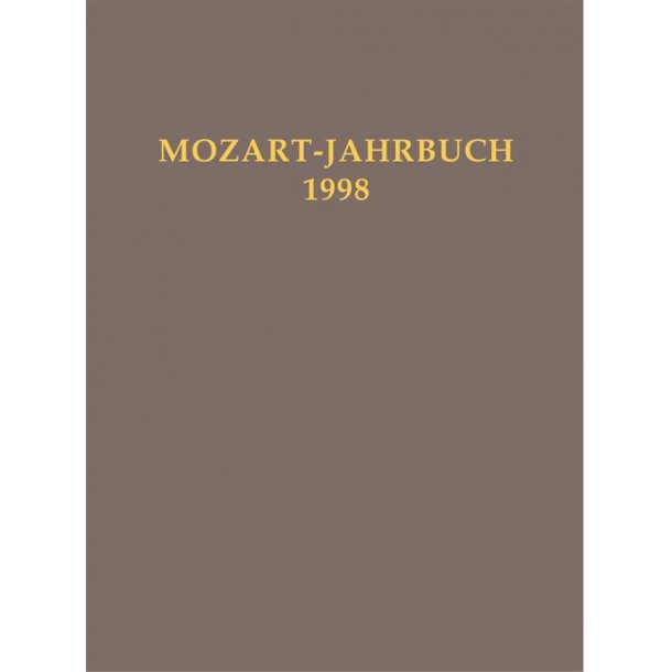 Mozart-Jahrbuch 1998