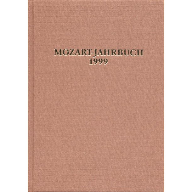 Mozart-Jahrbuch 1999