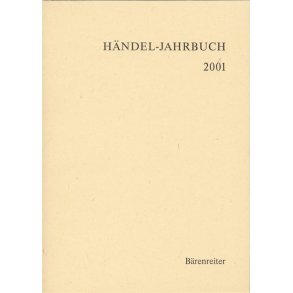 Handel-Jahrbuch 2001, 47. Jahrgang