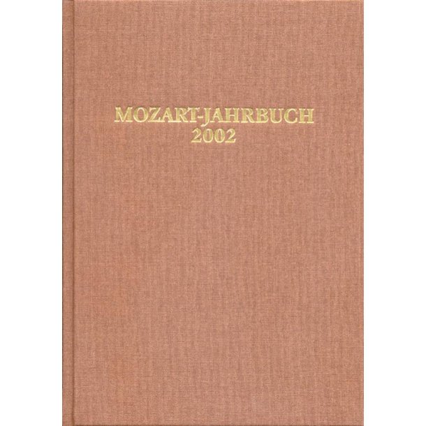 Mozart-Jahrbuch 2002
